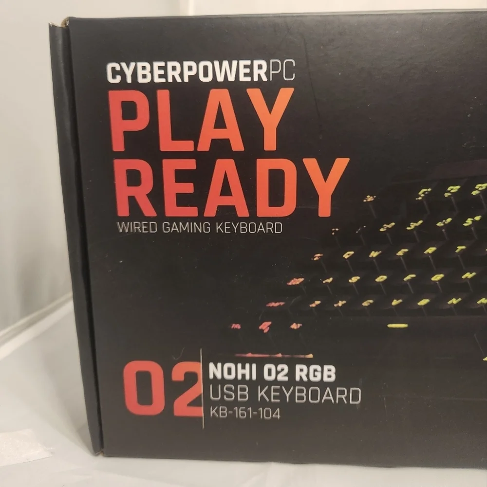 CyberpowerPC Nohi 02 RBG Wired Gaming Keyboard